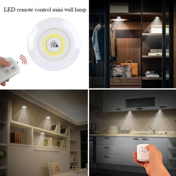Wireless Night Light with Remote Control