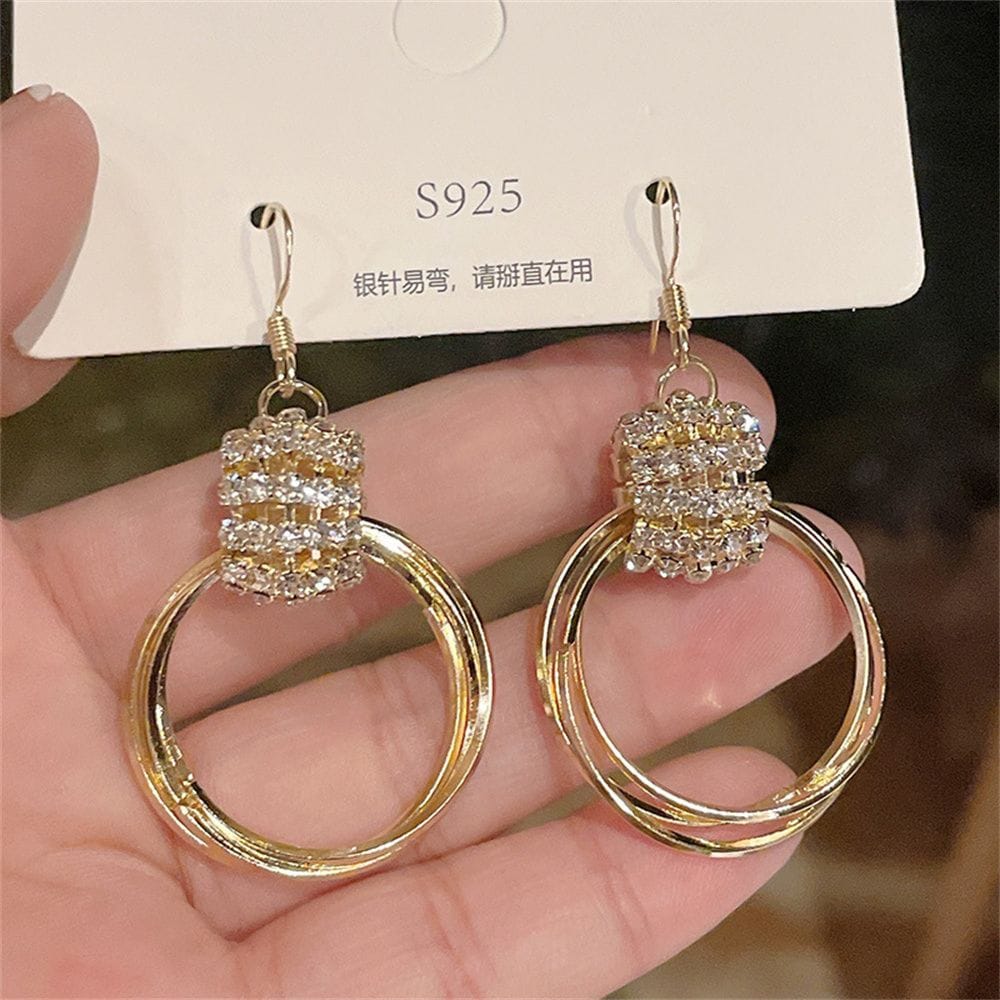 Love Gold earrings women