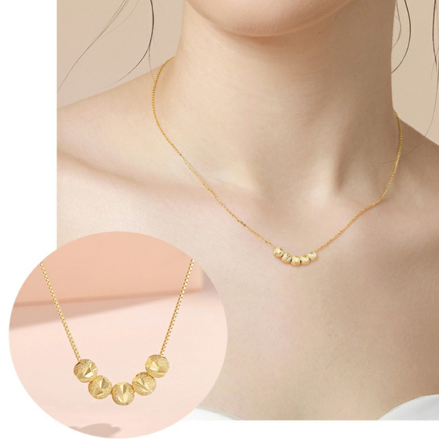 Love Gold plated Necklace Woman