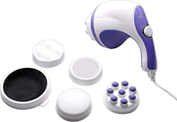 Relax Tone Spain Body Massager With 5 Headers Relax Spin Tone