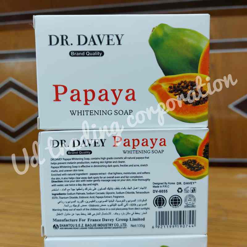 DR. DAVEY Brand Quality Papaya WHITENING SOAP