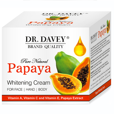 Dr Davey Pure Natural Papaya Whitening Cream 100g